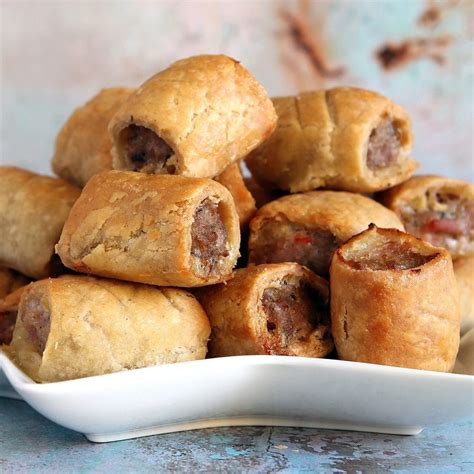 Gluten Free Sausage Rolls – with Added Bacon and Apple (or not)