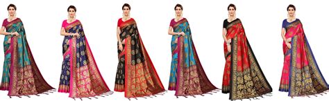 Winza Designer CHOTA HAATHI BLACK Plain Mysore Silk Saree for women ...