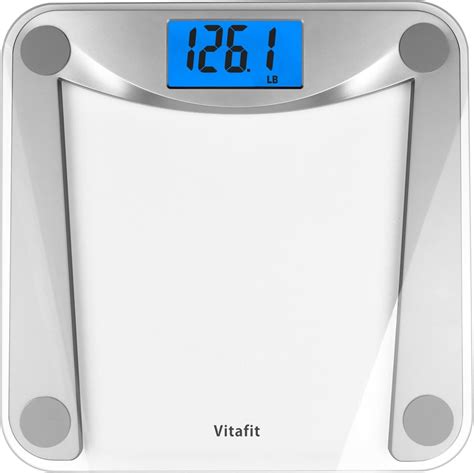 Vitafit Digital Bathroom Weight Scale for Body Weight, High Accuracy Assured by Weighing ...