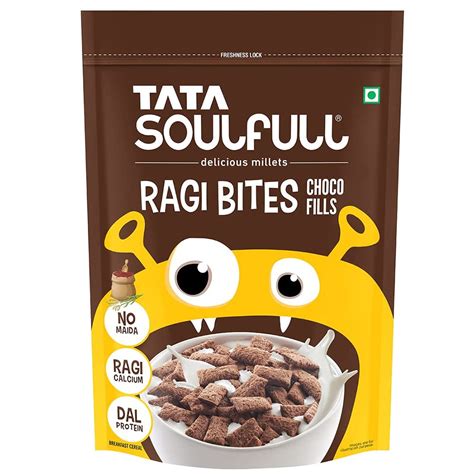 Tata Soulfull Ragi Bites Choco Fills, 500g : Amazon.in: Grocery ...