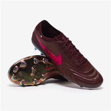 Nike Tiempo Legend X Elite FG SE x Made In Italy - Port Wine/Bright ...