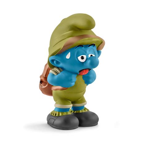 Schleich North America Tired Jungle Smurf Toy Figure : Amazon.in: Home ...