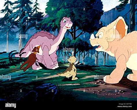 LAND BEFORE TIME IV: JOURNEY THROUGH THE MISTS, THE, Littlefoot, Petrie ...