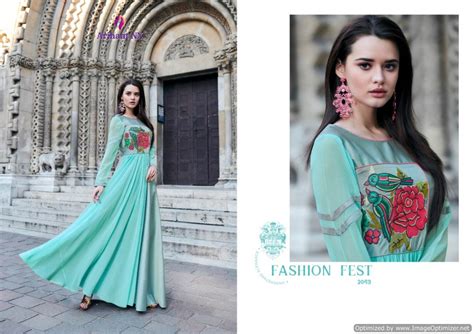 Floret Vol 7 By Arihant Fashion Long Party Wear Gown Catalogue