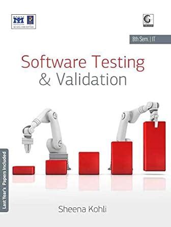 Buy Software Testing & Validation Book Online at Low Prices in India ...