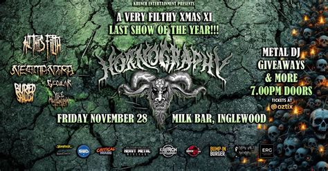 THIS FRIDAY! Hornography: A Very Filthy Xmas XI w/ ATF, Neomantra ...