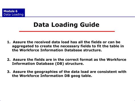 Master Data Loading 的图像结果