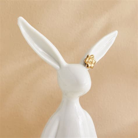 Buy Brighton Max Ceramic Sitting Rabbit Figurine - Large from Home ...