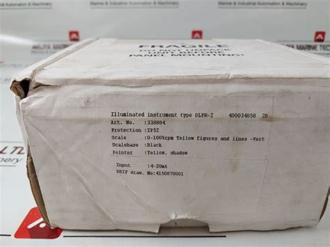 Deif Dlpr-2 Illuminated Instrument – Aeliya Marine Tech