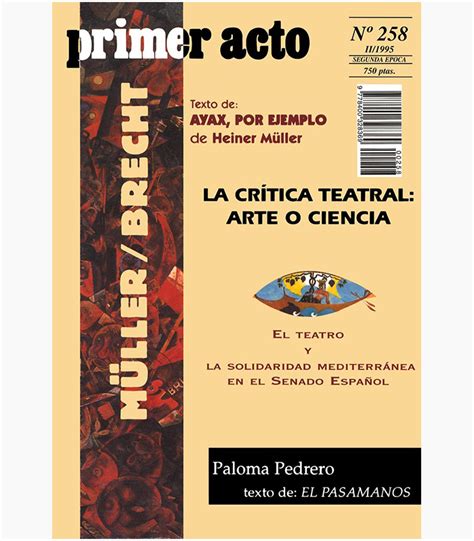 Revista Primer Acto. Número 258 – Primer Acto