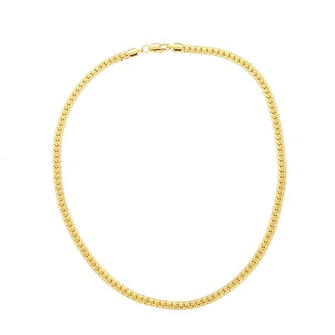 Mens Miami Cuban Link Chain 18K Gold Plated,6mm India | Ubuy