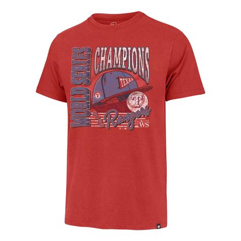 Men's Texas Rangers MLB 2023 World Series Champions Graphic Tee