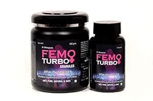 Buy Dr. Bhargav's Femo Ayurvedic Turbo Combo Pack (60 Veg Capsule/ 200 ...