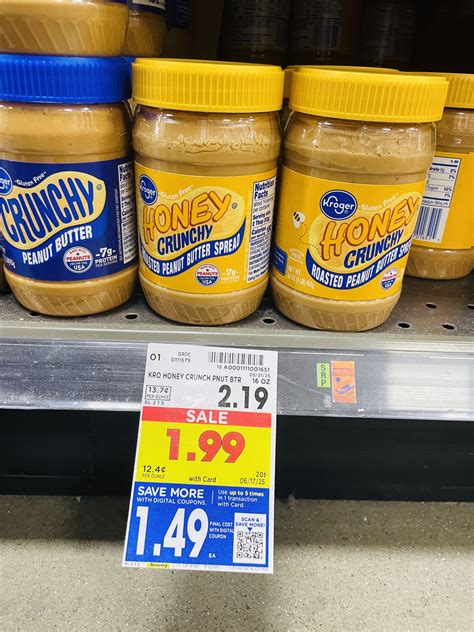 Kroger Peanut Butter as low as $1.49! - Kroger Krazy