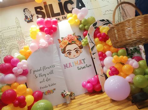 Frida Kahlo Inspired Floral Theme Birthday Decoration – PARTYFOXX