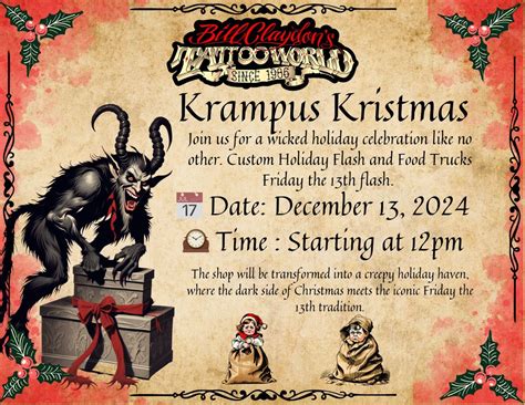 Krampus Kristmas Friday the 13th, 5955 Yadkin Rd, Fayetteville, NC, 13 ...
