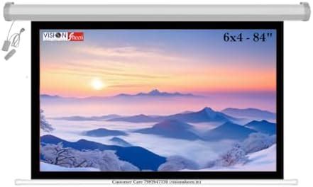 Vision Sheen 84 Inch Electric Motorised Projection Screen | Full HD, 4K ...
