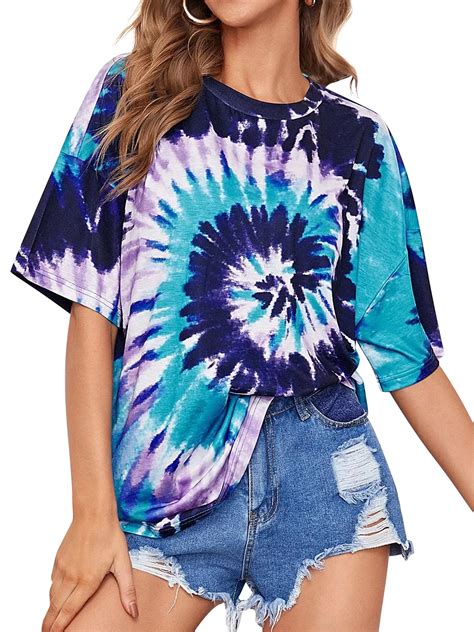 Girls Tie Dye T-shirts Round Neck from Bangladesh Garments Factory | SiATEX Global