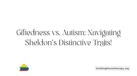 Is Young Sheldon Autistic