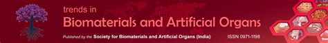 Trends in Biomaterials and Artificial Organs