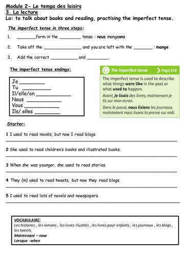 Image result for Module 2 French GCSE