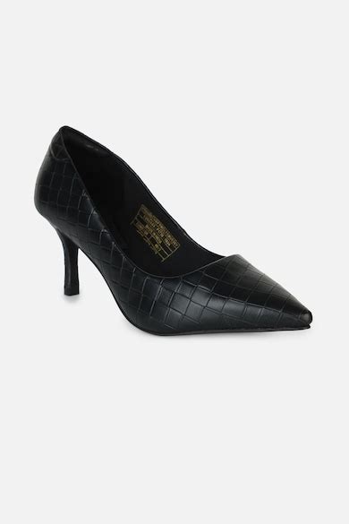 Buy Women Black Heels Online - 39830060 | Van Heusen