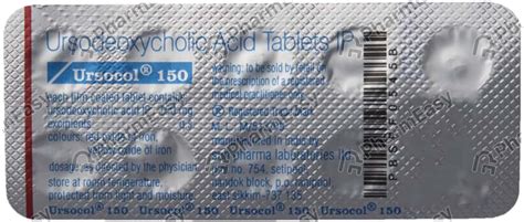 Ursodox 150 MG Tablet (10): Uses, Side Effects, Price, Dosage ...
