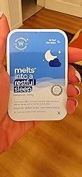Wellbeing Nutrition Melts Restful Sleep Strips | Plant-Based Melatonin ...