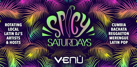 SPICY Saturdays - Latin Night at VENU Nightclub, Venu Nightclub, Boston ...
