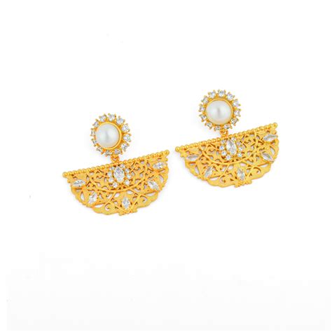 The Nilofar Earring Online in India | Totapari India