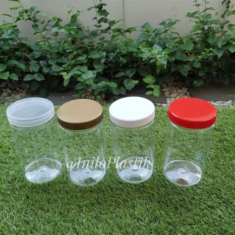 Jual Toples Plastik Bulat Serbaguna 1000 ml / Jar Cylinder 1 lt + Tutup ...
