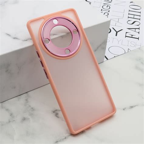 Futrola SHINING CAMERA za Honor Magic 5 lite roze - Mob-Shop