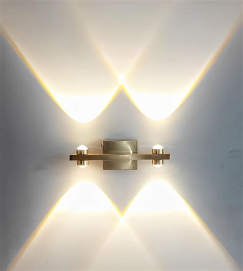 FILLISKA Aluminium Led Luxurious Indoor Up/Down Wall Light Warm White ...