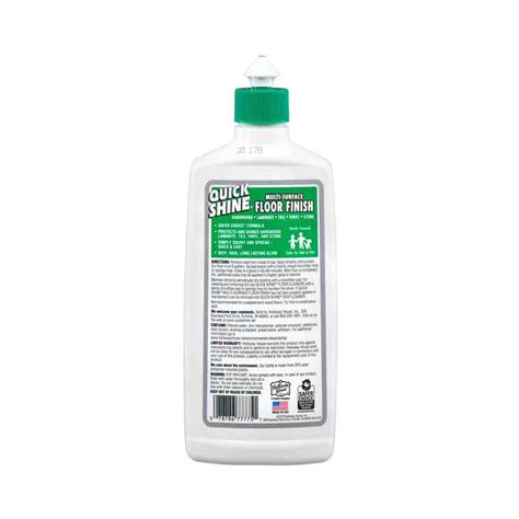 Quick Shine Multi-Surface Floor Finish, 16 oz.