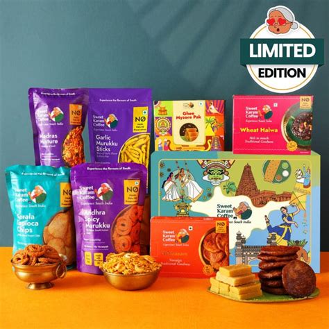 Buy Snacks And Sweet Gift Boxes Online | Sweet Karam Coffee