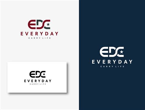 EDC logo design by Sadaqat Ali on Dribbble