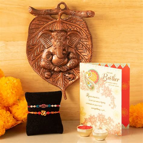 Buy ARCHIES Rakhi For Brother Special Rakshabandhan Set of 2 Auspicious ...