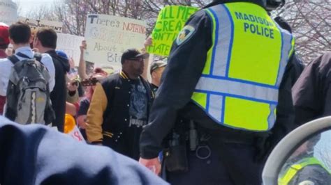 Dozens protest outside Trump event in Janesville: "We don't stand for ...
