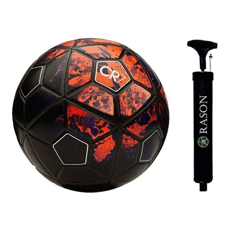Buy RASON CR-7 Rubber Football, Size 5, (Red) Online at Low Prices in ...