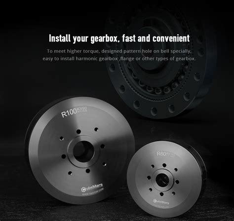 T-motor CubeMars R60 KV115 Brushless DC Outer Runner Robot joint Motor ...