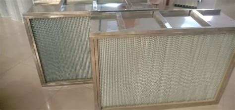 HEPA Terminal Boxes SS 304 with HEPA FILTERS H14 - SS 304 HEPA FILTER ...