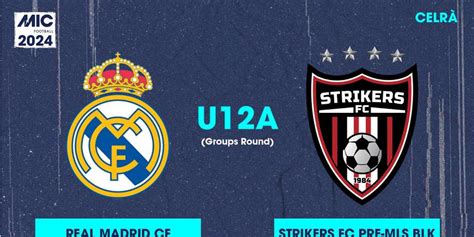 Sigue el Real Madrid-Strikers FC Pre-MLS BLK (U12A), en streaming