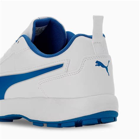 Puma Classicat 107807 03 Cricket Rubber Shoes White Royal @ Back View