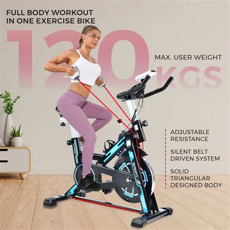 BIONFIT 6KG Night Fury Pro Spin Cycle with Calorie & Pulse Rate Sensor ...
