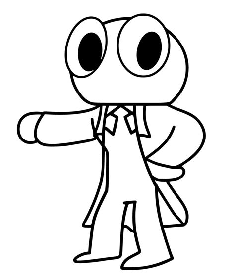 Blue Rainbow Friends coloring page - Download, Print or Color Online ...