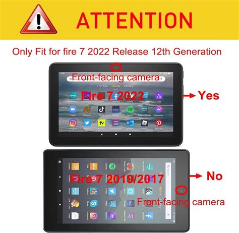 Buy Famavala Shell Case Cover for All-New Fire 7 Tablet, 7” Display ...