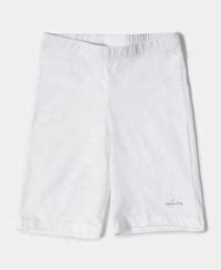 Buy Girl's Super Combed Cotton Elastane Stretch Shorties with Ultrasoft ...