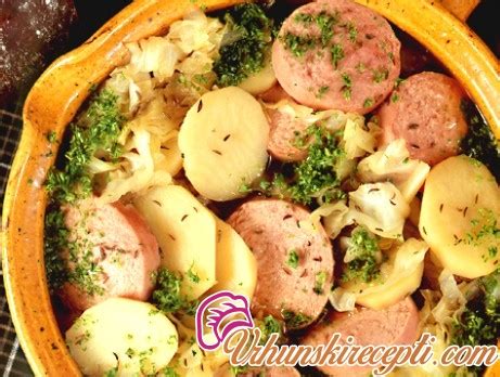 KOBASICE SA KROMPIROM | Vrhunski Recepti