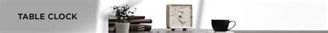 Buy the latest table clocks at the Best Price | Titan