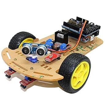 Veerobot Arduino Based Complete Robot Construction Kit : Amazon.in ...